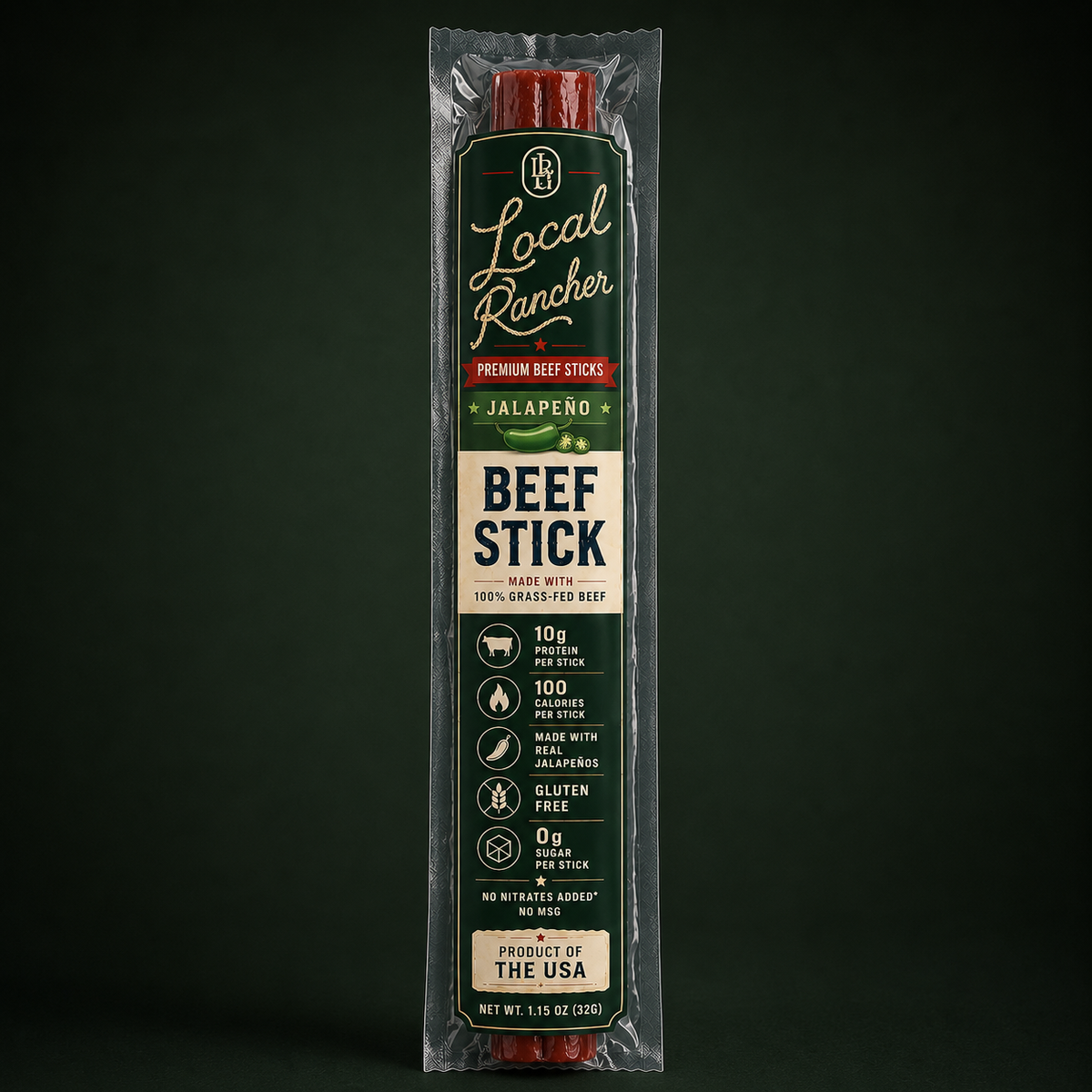 Jalapeno Beef Stick
